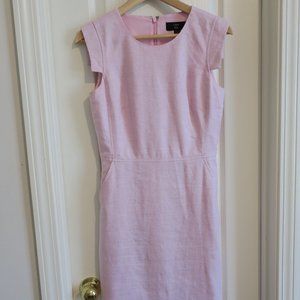 J.Crew Linen Blend Resume Dress Worn Once Size 0